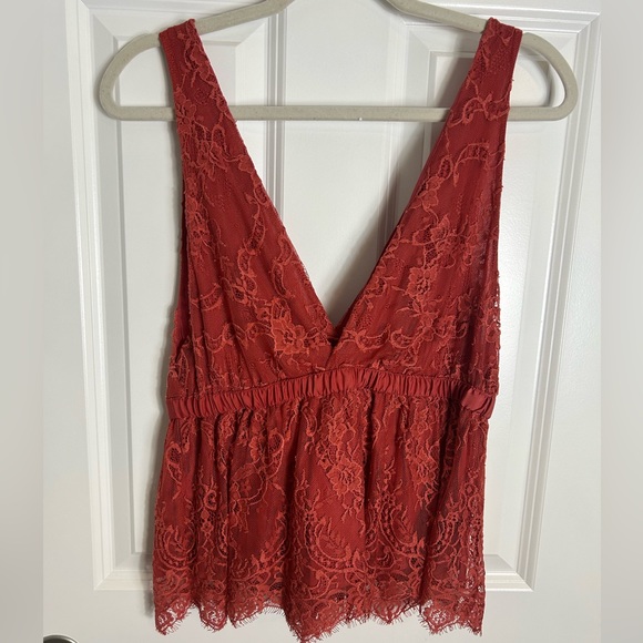 Free People Chante Lace Tank Top NWT - Picture 5 of 10